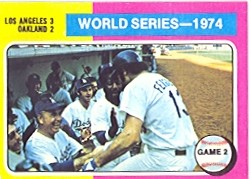 1975 Topps Baseball Cards      462     Walt Alston/Joe Ferguson WS2